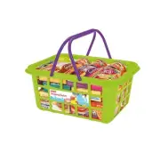 Shopping Basket | Colourful Toy Shopping Basket for Children Aged 2+ | Comes ...