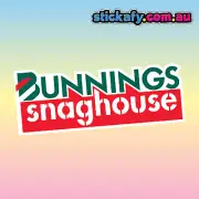 Bunnings Snaghouse Sticker | Vinyl Car Decal Funny Aussie Meme Adult Humor
