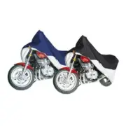 Black/Gray Motorcyle Cover fits Harley-Davidson FLSTS/FLSTSI Heritage Springer