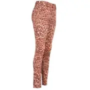 ALICE + OLIVIA Stacey Bendet Leopard Slim Fit DENIM Jeans ( 2 )
