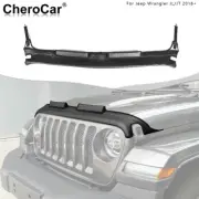 Engine Hood Bra PU Cover Sunproof Protector for 2018-2022 Jeep Wrangler JL JT (for: Jeep)