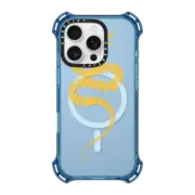 iPhone 16 Pro Bounce Case MagSafe Compatible Snake Bite - Yellow