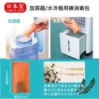 在飛比找蝦皮購物優惠-🚚 現貨🇯🇵日本製 加濕器 水冷風扇 用碘消毒包 殺菌 除菌