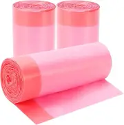 3 Rollos De Bolsas De Basura Pequenas Con Cordon Bolsas De Basura Gruesas 60 Ct