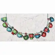 Herrschners® Peppermint Cocoa Garland Plastic Canvas Kit