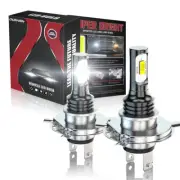 H4 LED Headlight Globes High Low Beam for Mitsubishi Triton MN 2009-2015 (for: Subaru)