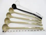 Lot of 6 Carlisle Dressing Ladle Assorted 13-1/2" salad bar buffet Imprinted 1oz