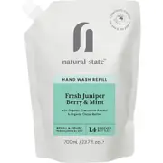 Natural State Fresh Juniper Hand Wash Refill 700mL