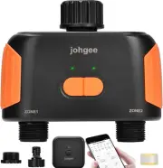 Wifi Irrigation Computer with 2 Independent Outputs, Smart Water Timer with App