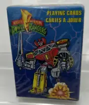 Mighty Morphin' Power Rangers Playing Cards Deck French English 1994