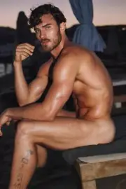 [L394] Male Model Showing Off Posing Beefcake Alpha Hunk Man