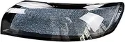 CLZCNQLX Headlamp Lens Cover Transparent Lampshade Compatible for Volvo S40 2007 2008 2009 2010 2011 2012 Headlight Shell Glass Lamp Shade(Left)