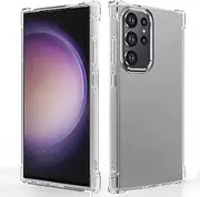 for Samsung S23 Ultra Case,Samsung Galaxy S23 Ultra Case,Clear[Anti-Yellowing][Shockpoof][Military Grade Protection] Reinforced Corners Slim Fit Flexible TPU Bumper Phone Case for S23 Ultra,Clear