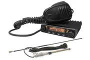 Crystal DB477E 80 Channel 5W In-Car UHF CB Radio + 6dBi Antenna