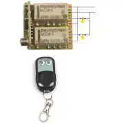 Mini 4V-12V 5V 6V 2 Channel Relay Remote Switch Wireless Remote Control Learn...