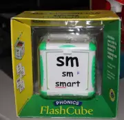 Embryonics PHONICS Flash Cube Language Reading Learning Toy COMPLETE Homeschool