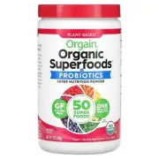 2 X Orgain, Organic Superfoods, All-In-One Super Nutrition, Berry Flavor, 0.62 l