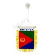 Eritrea Flag Mini Banner / Double Sided Mini Eritrea Car Window Flag