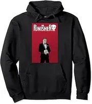 [Marvel] The Punisher Tuxedo Comic Cover Graphic Hoodie Pullover Hoodie