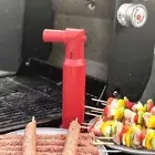 Easy Kabob Mould Manual Meat Sausage DIY Skewer Tool Grilling and BBQ
