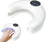 SGZIOO UV Lamp for Gel Nails, USB Rechargeable UV Lamp Nails with 1500 mAh Battery, Neon Nail UV Lamp with LCD Display and Smart Sensor, UV Nail Lamp with 30/60/99s Timer for All Gel Nail Polish