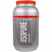 ISOPURE Zero Carb, Whey Protein Isolate, Strawberries and Cream 3 lb (1.36 kg)