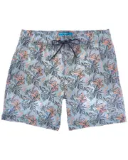 Beach Bros Floral Sea Turtle Swim Trunk