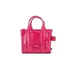 Marc Jacobs The Shiny Crinkle Women Pink Crossbody Bag Patent Leather Mini Purse