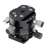 Leofoto G2 GEAR HEAD 3 In 1 Panoramic Geared Ball head Tripod Head Black 1PC