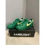 AIR FORCE 1 X AMBUSH 'PINE GREEN AND CITRON' (DV3464-300)