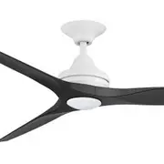 ThreeSixty Spitfire 2 60" ABS 3 Blades White Ceiling Fan with LED Light