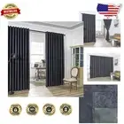 Floral Damask Blackout Curtains 108"x100" - Set of 2 for Stylish Partitioning