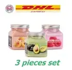 3 pieces set BEAUTY BUFFET SCENTIO APRICOT, AVOCADO, RASPBERRY SCRUB 350ml
