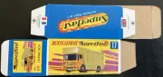 Matchbox Superfast #17 Horse Box 70-‘71 Type G Repro Box