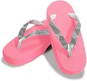 Hajime(一歩) [One Step] [Hajime] Geta Geta Clogs, Soft and Water Resistant, Made of Sponge, 9.4 inches (24 cm), Pink/English Newspaper x Gray, English Newspaper x Gray (Age x Gray/24), age × gray, 24.0 cm