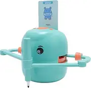 Smart Drawing Robot for Kids, Interactive Educational Drawing Robot Kit, Includes 100 Learning Word Cards and 2 Pens (Light Green)