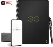 Rocketbook Core Reusable Smart Notebook | Innovative, Eco-Friendly, Digitally Co