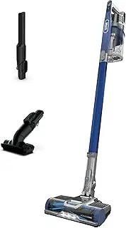 [Shark] Cordless Vacuum Cleaner with HEPA Filter, Lightweight, Portable, Rechargeable, Powerful Pet Hair Pickup, Removable Handheld, Crevice Tool, Dusting Brush, 50-min Runtime, Blue, IZ363HT