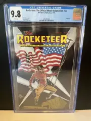 ROCKETEER: THE OFFICIAL MOVIE ADAPTATION #nn CGC 9.8 Dave Stevens cover 1991