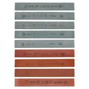 9pcs Knife Sharpening Stone Set 60/80/100/120/150/180/ 220/240/280 Grit