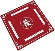 Mahjong Mat Card Table Cloth, Mahjong mat Anti Slip and Noise Reduction Mahjong Accessories Tablecloth Game Poker Game Mat for Card Board and Tile Games