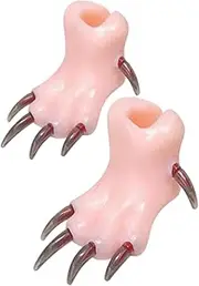 Generic Silicone Dog Paw Model Realistic Dog Nail Clipping Practice Teaching Tool Dog Foot Model for Dog Groomers Dog Owners