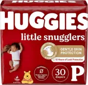 Huggies Premmie Nappies (Up to 3Kg) 30 Count Size Name:Premmie Unit Count:30