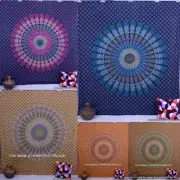 Indian Mandala Hippie Tapestry Bohemian Boho Wall Hanging Throw Bedspread Decor