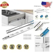 12 Inch Full Extension Heavy Duty Drawer Slides with Soft Close Mechanism