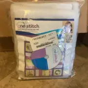 One Stitch Lap Quilt Kit Picket Fence New
