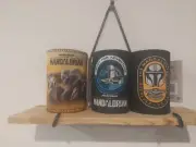 3 Star Wars Neoprene Can Stubby Coolers Holders - The Mandalorian The Child