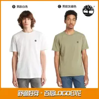 在飛比找momo購物網優惠-【Timberland】男T 男短T/ 經典LOGO短袖T恤