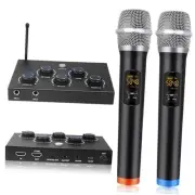Wireless Karaoke System, Portable Karaoke Microphone Mixer with 16 Channels