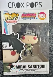 MIRAI SARUTOBI 1652 Boruto Funko Pop Vinyl New in Mint Box + Protector